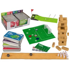 Minispel i metallåda